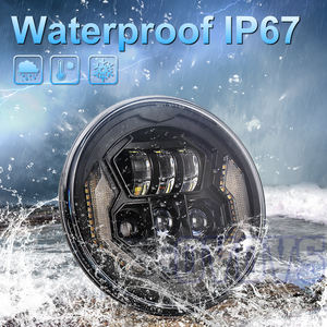 OVOVS-Faro LED redondo de 7 pulgadas para <span class=keywords><strong>Jeep</strong></span> Wrangler JK LJ TJ Sahara Sport <span class=keywords><strong>Rubicon</strong></span> Hummer H1 H2, 1997-2017 - Product Image 5