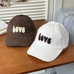 Universel Hiver Chaleur 100% Velours Côtelé Matériel Usine Extérieur Mode Serviette Brodé Logo Baseball Chapeau - Product Image 4