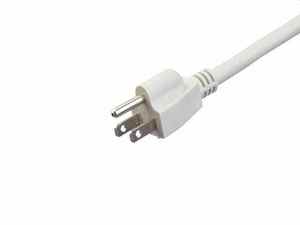ETL Listed 6-Outlet PVC White 15A 125V Power Strip Socket North American Standard <strong>Electric</strong> Extension 14AWG Cable 3FT Home - Product Image 3