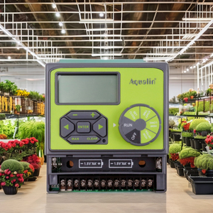 8-trạm tự động vườn hệ thống thủy lợi bền nhựa nước hẹn giờ điều khiển van chuyên nghiệp solenoid van - Product Image 1