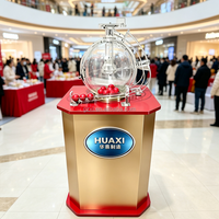 Machine de tirage de billes de massage personnalisées HUAXI 50 billes, souffleur d'air, machine de loterie bingo, console de jeu Keno, vente en gros d'usine