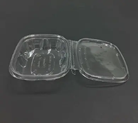RPET transparent PET à clapet blister pour 1 livre salade herbe laitue feuillu boîte d'emballage