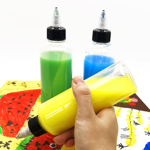 1 Oz 3Oz 15Ml 20Ml 50Ml 60Ml 250 Ml Clear Round Pet Plastic Cosmetic Squeeze Applicator <b>Bottles</b> for Hair Oil - Product Image 6