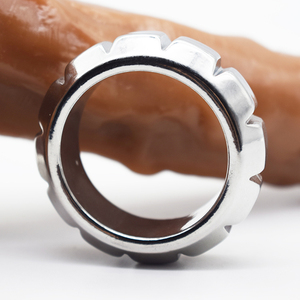 Frrk Cock Blok Penis Ring Ronde Complex Erectie Ring Volwassen Plezier Flirten Sex Toys Metal Cock Ring Voor Ejaclation Uitstellen - Product Image 6