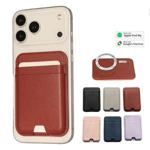 Supporto per Carte con Magnete, Portafoglio per Smartphone, Compatibile con iOS e Android, Localizzatore di Carte Intelligente, Certificato Mag Safe e <span class=keywords><strong>Google</strong></span> - Product Image 4