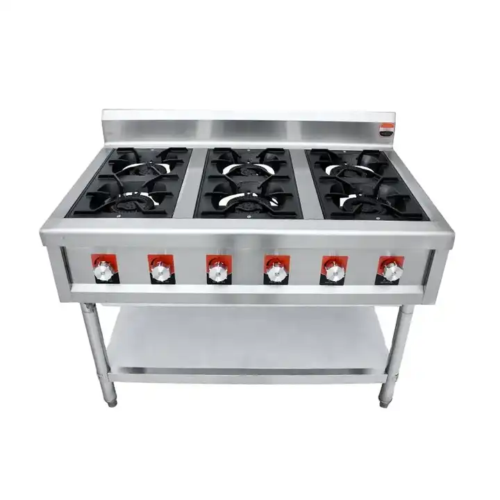 Commercial Western Cooking Equipment Table Top Gas Range Stove with Burner