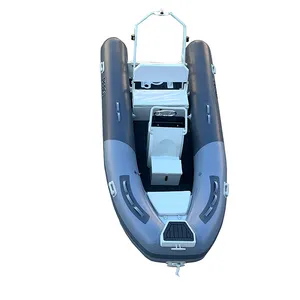 Barco pequeno inflável Rhib 430 Hypalon/PVC casco de alumínio 14 pés