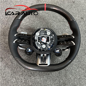Volant personnalisé en fibre de carbone adapté aux Mercedes-Benz CLS G CLASS W205 W213 W251 W292 W222 W463 W464 - Product Image 6