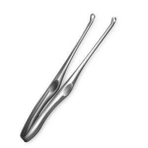 แหนบบาร์บีคิวสแตนเลส AkL 316 ด้ามยาวทนความร้อนหนาพิเศษอเนกประสงค์สำหรับเสียบสเต็กและอาหาร - Product Image 2