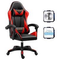 Chaise de jeu professionnelle personnalisée - Chaise de jeu ergonomique en cuir extensible pour ordinateur et voiture avec pivot à 360 degrés