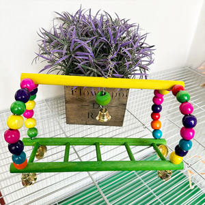 Jouets pour oiseaux, accessoires, balançoire, fil à tirer, jouet, ensemble <span class=keywords><strong>de</strong></span> 5 pièces, ensemble <span class=keywords><strong>de</strong></span> jouets pour oiseaux, morsure - Product Image 3