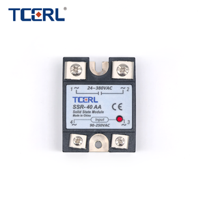 <span class=keywords><strong>Relay</strong></span> <span class=keywords><strong>Solid</strong></span> <span class=keywords><strong>State</strong></span> <span class=keywords><strong>40AA</strong></span> Din Rail AC AC 1 Fasa <span class=keywords><strong>SSR</strong></span> <span class=keywords><strong>Relay</strong></span> Daya Tinggi Ukuran Mini untuk Fungsi Saklar Tertutup 40A - Product Image 3