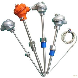Shuozhou Tungsten Rhenium Thermocouple 1600C Stainless Steel Armored <b>Temperature</b> Sensor Industrial Use - Product Image 1