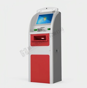 Tự dịch vụ tài liệu Ngân hàng in ấn kiosk với 19 hoặc 23.6 inch cảm ứng màn hình tín dụng thẻ ghi nợ Đầu đọc Máy in laser sản xuất - Product Image 5