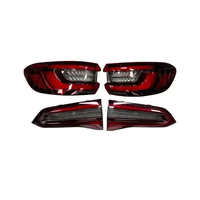 Pour BMW X5 G05 2020-2023 Ensemble de feu arrière LED Plug Play Accessoires de voiture avec nouvelle lentille rouge