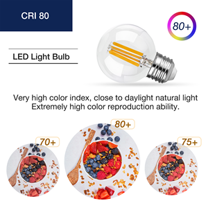 220 वी विंटेज ग्लोब बल्ब जी 60 एडिसन का नेतृत्व कर रहे फिलामेंट बल्ब पेंडेंट चंडेलियर प्रकाश गर्म सफेद साफ ग्लास ई 27 - Product Image 4