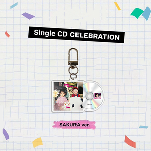 Porte-clés créatif KPOP Idol Childhood Chaewo <span class=keywords><strong>Yunjin</strong></span> Eunchae SAKURA KUZUHA en acrylique, pendentif mignon pour sac, cadeau pour fans - Product Image 3