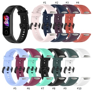 <span class=keywords><strong>Cinturino</strong></span> <span class=keywords><strong>per</strong></span> <span class=keywords><strong>orologio</strong></span> da polso in Silicone sportivo morbido <span class=keywords><strong>per</strong></span> <span class=keywords><strong>cinturino</strong></span> <span class=keywords><strong>Huawei</strong></span> Honor Band 5i 4 Smart Watch Wristband - Product Image 2