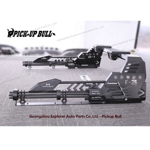 قضيب دوار معدني عالمي للناقل الحارس هيلوكس ريفو فيجو نافارا Dmax مع F35 صاعقة II الهجوم مقاتل قضيب دوار - Product Image 2