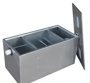 Interceptor/Malaysia Kitchen Oil Water Separator Treatment Stainless Steel Restaurant Commercial Oil Grease Trap