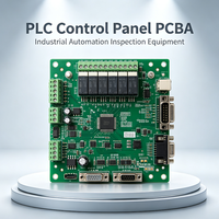 Servicio de Fabricación de Ensamblaje de PCB para Equipos de Inspección de Automatización Industrial con Panel de Control Basado en PLC