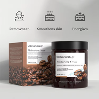 Crème corporelle raffermissante OEM au café, réduction instantanée des poches avec hydratant à la caféine, éclaircissante, anti-cellulite et anti-rides
