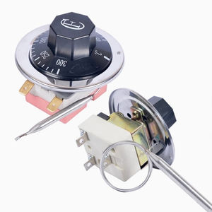 Termostato de Horno Eléctrico con Interruptor de Control de Temperatura Ajustable de 30-110 °C, 60-200 °C, 50-250 °C, 50-300 °C - Product Image 1