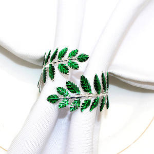 Accessori da tavolo oro portatovaglioli oro <span class=keywords><strong>fiore</strong></span> portatovagliolo decorazione per matrimonio matrimonio evento - Product Image 4
