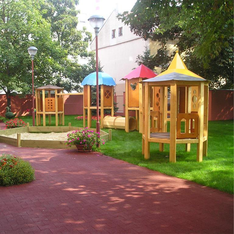 Recycled SBR Tire Rubber Pavers Anti