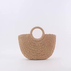 Borsa da Spiaggia Mini Estiva da Donna in Paglia Intrecciata alla Moda 2026 - <span class=keywords><strong>Borse</strong></span> a Mano in <span class=keywords><strong>Vimini</strong></span> per Donna - Product Image 3