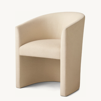 Fauteuils inclinables en tissu pour salle à manger, meubles italiens