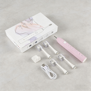 Bestseller 2026 Spazzolino Elettrico Intelligente Ricaricabile Impermeabile con 4 Testine, 2000mAh, 180 Giorni di Autonomia, Set da Viaggio di Lusso - Product Image 1