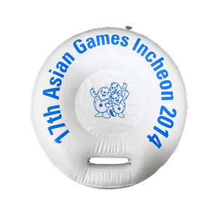 Inflatable Seat <b>Cushion</b> <b>Round</b> Portable Foldable Outdoor Indoor Chair Environmentally Friendly PVC Moisture Proof Wear Resistant - Product Image 2