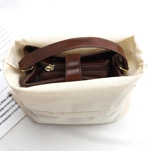 Bolsa con Cordón <span class=keywords><strong>de</strong></span> Algodón Ecológico con Logotipo Personalizado para Ropa, Zapatos y Sombreros <span class=keywords><strong>de</strong></span> Bebé Reutilizables, Bolsa Protectora Perfecta para el Polvo - Product Image 2