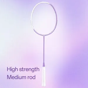 Badminton raketi karbon fiber hız badminton raketi yuexiang