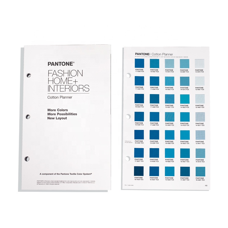 PANTONE FASHION + HOME Cotton Planner Pantone Color Book