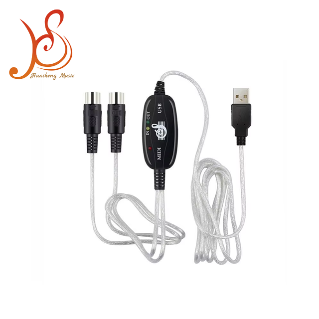 Connection Music Editing MIDI to USB Electronic Piano Music Cable