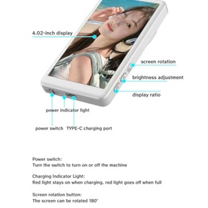 Trắng 4-inch linh hoạt từ máy ảnh điện thoại Phụ kiện nhựa không dây điều khiển từ xa cho chơi game - Product Image 3