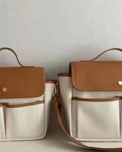Nouvelle arrivée <span class=keywords><strong>pas</strong></span> <span class=keywords><strong>cher</strong></span> en gros toile maman <span class=keywords><strong>sac</strong></span> multifonctionnel loisirs <span class=keywords><strong>sac</strong></span> à couches Portable bandoulière épaule maternité <span class=keywords><strong>sac</strong></span> - Product Image 4