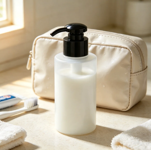 Pompe à lotion en plastique PP 28/410 2cc personnalisée pour flacon de shampoing, savon pour les mains ou cosmétiques, avec système de verrouillage par torsion. - Product Image 3
