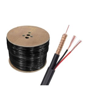 สายโคแอกเชียล Bx Rg59+2c ยาว 1000 ฟุต พร้อมสายไฟ สำหรับระบบกล้องวงจรปิด - Product Image 2