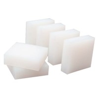 Bloque de Goma de Silicona Amortiguador Mecánico, Almohadilla Antivibración y Reductora de Ruido para Aire Acondicionado, Alta Elasticidad, Blanco