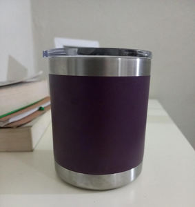 Logo personnalisé 10oz Lowball en acier inoxydable gobelet isolé sous vide Portable tasse de voyage Magslider couvercle pour bière vin tasse à café - Product Image 1