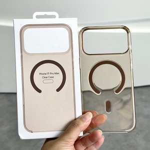 Étui de téléphone magnétique ultra fin de luxe JOYPORODO C003 pour <span class=keywords><strong>iPhone</strong></span> 11 12 <span class=keywords><strong>13</strong></span> 14 15 16 17 <span class=keywords><strong>Pro</strong></span> Max, <span class=keywords><strong>coque</strong></span> de protection transparente antichoc - Product Image 4