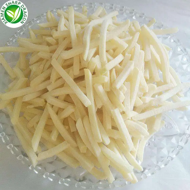 Importateur exportateur frites de pommes de terre surgelées coupe droite IQF frites de pommes de terre frites prix de gros