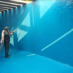 Échantillon gratuit de <span class=keywords><strong>peinture</strong></span> en polyurée par pulvérisation à haute élasticité Revêtement par pulvérisation imperméable à deux composants Revêtement liquide imperméable pour piscine - Product Image 3