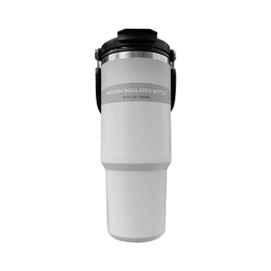 Wholesale Stainless Steel Vacuum Insulated Water Bottle <b>with</b> Lifting Handle <b>Straw</b> & Spout Lid for Car Travel BBQ - Product Image 5