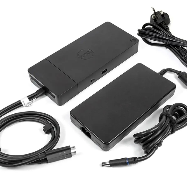 WD19DC Performance Docking Station for Dell Dual USB-C Docking Station With 240W Power Adapter