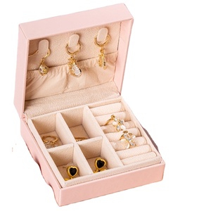 Estuche para Joyas Exquisito y Compacto, Estuche para Joyas de Alta Calidad con Tapa Abatible, Estuche para Joyas al por Mayor - Product Image 1