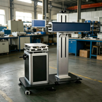 Marqueur laser UV à colonne pour outils de quincaillerie - Refroidi par eau - Facile à utiliser - Nouveau - Prend en charge les formats DXF/AI/PLT